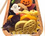 俵おにぎり ハロウィン弁当 詰め方★作り方8写真