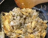 菜めしとたまごのチャーハンおにぎり作り方5写真