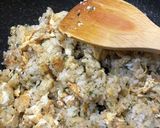 菜めしとたまごのチャーハンおにぎり作り方7写真