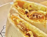 チーズ！豚キムチトースト　タロの弁当！作り方6写真