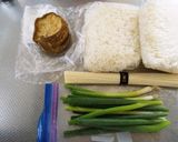 油かすとネギが最高にウマイおじや(雑炊)作り方1写真