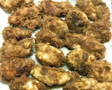 鶏のおぼろ昆布揚げ柚子胡椒風味　作り方5写真