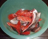 秋鮭のチャンチャン焼き作り方1写真