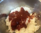 スパムオムライスおむすび　にぎりサイズ作り方2写真