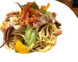 海鮮焼きそば　アワビオイスター味作り方15写真