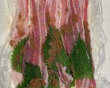 豚肉の梅しそ巻き作り方1写真