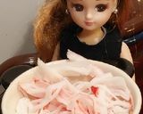 リカちゃん♡しっかり炒めのカニ玉四角豆♪作り方1写真