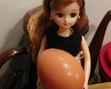 リカちゃん♡しっかり炒めのカニ玉四角豆♪作り方2写真