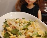 リカちゃん♡しっかり炒めのカニ玉四角豆♪作り方15写真