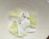 白菜とりんごのフルーティー酢の物♪作り方1写真