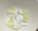 白菜とりんごのフルーティー酢の物♪作り方1写真