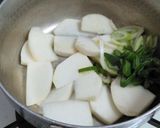 かぶと、ふわふわ卵のスープ♪作り方2写真