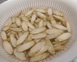ごぼうとにらの甘辛炒め♪めっけ作り方1写真