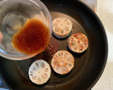 れんこんの挟み焼き作り方10写真