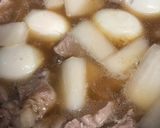 豚角切り肉と大根の甘辛煮作り方7写真