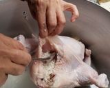 芯から温まるスープ 参鶏湯作り方3写真