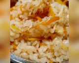 ホクホク♡人参の炊き込みご飯作り方5写真