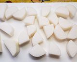 おでんの大根 簡単下ゆで作り方1写真