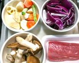 お手軽食材で簡単◎揚げない和風酢豚作り方1写真