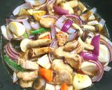 お手軽食材で簡単◎揚げない和風酢豚作り方4写真