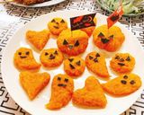 ☆ハッピーハロウィン☆ かぼチーズおやき作り方28写真