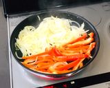チキンと赤パプリカの真っ赤なシチュー作り方3写真