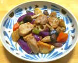 お手軽食材で簡単◎揚げない和風酢豚作り方5写真