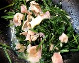 ほうれん草とベーコンのパスタ作り方5写真