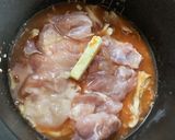 炊飯器でチキンライス♪ホワイトソース添え作り方4写真