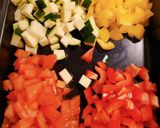 彩り野菜のサラダ作り方1写真
