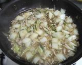 とろとろ白菜の和風麻婆♪作り方5写真