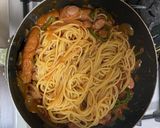 調味料はケチャップのみ！俺のナポリタン！作り方9写真