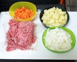 すき焼き味オムレツ～スパニッシュ風で～作り方2写真