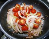 簡単！ふわたまミニトマトの中華炒め作り方4写真