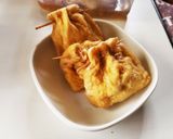 男飯☆レンジで簡単『餅巾着』作り方6写真