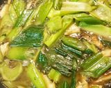 コンソメ煮びたし(塩麹サバ焼き)作り方3写真