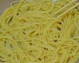 金の粒とろっ豆」納豆・溶かしバターパスタ作り方1写真