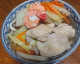 パウチ鍋つゆで作るズボラうどん作り方5写真