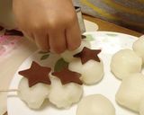 電子レンジ★スライス生チョコ団子作り方5写真