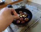 最速の焼き栗作り方8写真