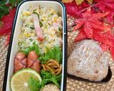 高校1年女子お弁当♡2020.10.20作り方1写真