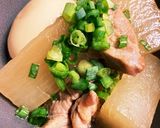 豚角切り肉と大根の甘辛煮作り方8写真