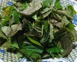 エゴマの葉の甘辛佃煮・保存食作り方3写真