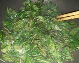 エゴマの葉の甘辛佃煮・保存食作り方4写真