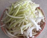 無駄なく食べよう!大根の皮のきんぴら作り方1写真
