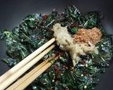 エゴマの葉の甘辛佃煮・保存食作り方5写真