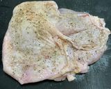皮がパリッパリ！鶏ネギの塩焼き作り方1写真