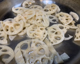 青のりとれんこんの塩きんぴら作り方3写真