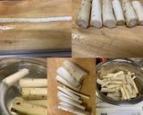 オーガニックの牛蒡で食感のあるきんぴら作り方2写真