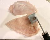鶏むね肉の簡単ミラノ風カツレツ♪作り方3写真
